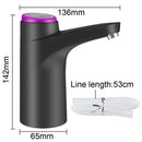 Bomba De Água Elétrica Automática Com Controle De Toque, Distribuidor De Água, Garrafa De Água, Interruptor De Beber, Botão, Carregamento USB