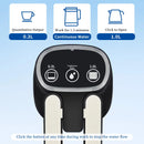 Distribuidor de água automático para garrafa de 5 galões, carregamento tipo C, portátil, elétrico, preto