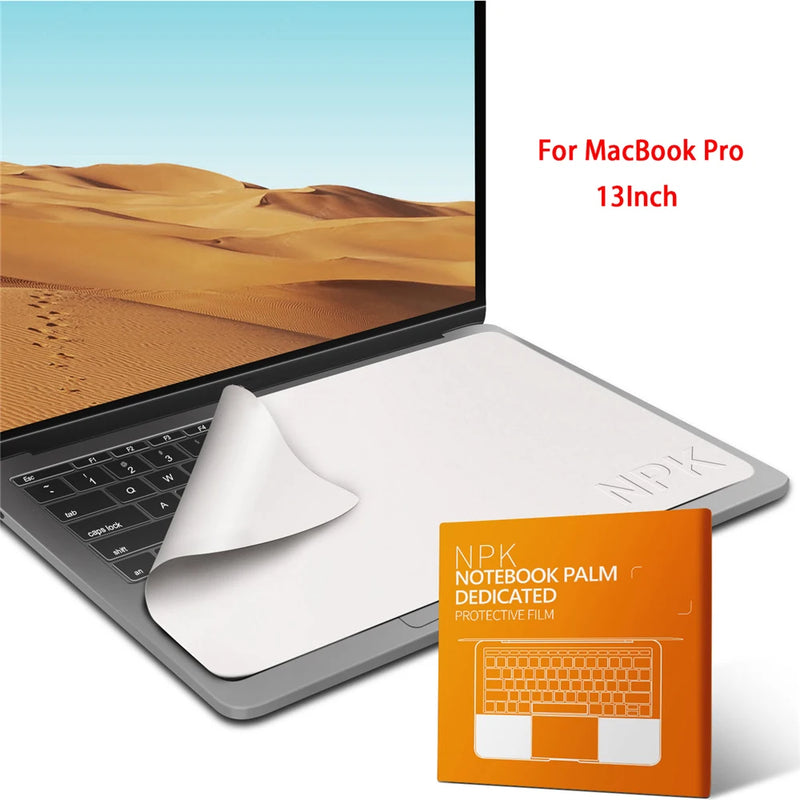 Microfibra protetora palma tampa do teclado cobertor, Dustproof Film, Laptop tela pano de limpeza, Macbook Pro 13 ", 15", 16 "Notebook
