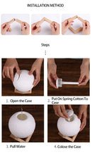 Lua Umidificador de Ar, 800ml, Essential Oil Aroma Difusor com Luz LED Quente, Cabo de Alimentação USB, Ultrasonic, Cool Mist, Operação Silenciosa.