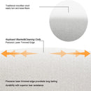 Microfibra protetora palma tampa do teclado cobertor, Dustproof Film, Laptop tela pano de limpeza, Macbook Pro 13 ", 15", 16 "Notebook